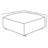 Womack Square Upholstered Ottoman Terracotta-1014943068