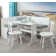 Essgruppe Valencia mit Tisch, 2 Stühlen und Eckbank - Kiefer Massivholz
