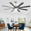 168cm Ceiling Fan with LED Lights-427558846