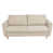 Beige / fil blanc