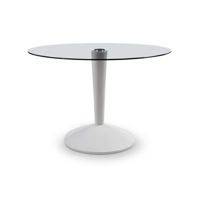 Cappello Round Glass Top Dining Table