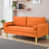 Mélange de polyester orange est en rupture de stock