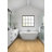 Elorie Nautical Neutral 9 in. x 48 in. 2.5mm 22mil Waterproof Glue Down Luxury Vinyl Plank Flooring-125889639