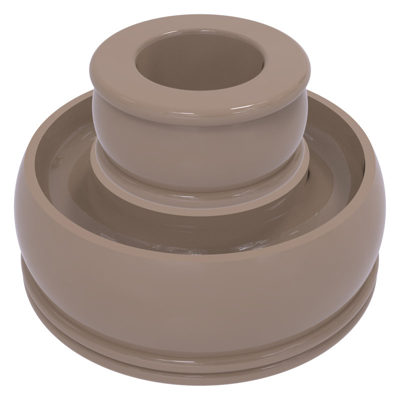 Photophore en laiton 1,75 po, Beige ombragé