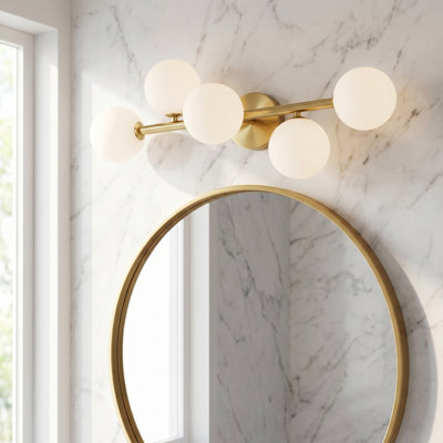 Luminaire pour salle de bain 5 lumières