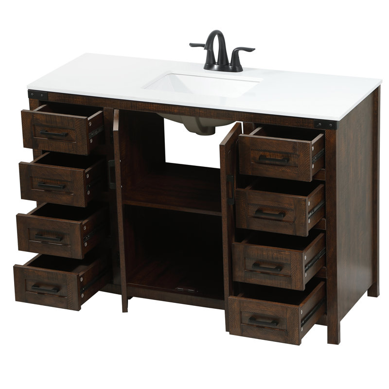 Ensemble de meuble-lavabo simple 48 po Slayton, Expresso