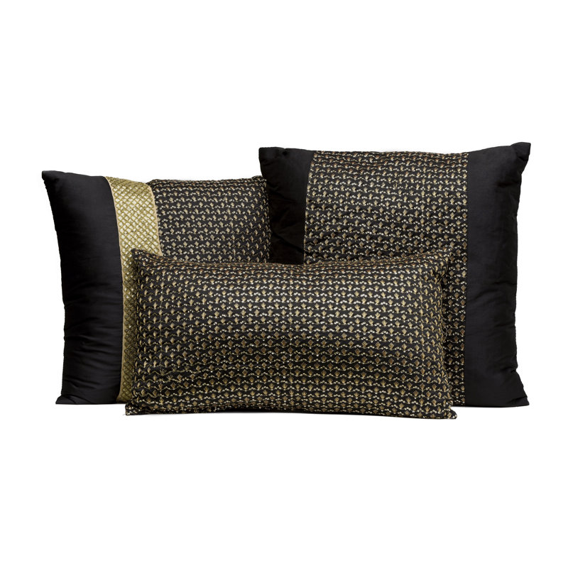 Polyester Ring Stitch Striped Comforter, King Comforter + 6 Additional Pieces