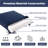 Patio Chair Cushion With Handle And Ties For Garden Sofa Couch, 19" X 19" X 3"-1015872123-1017599741