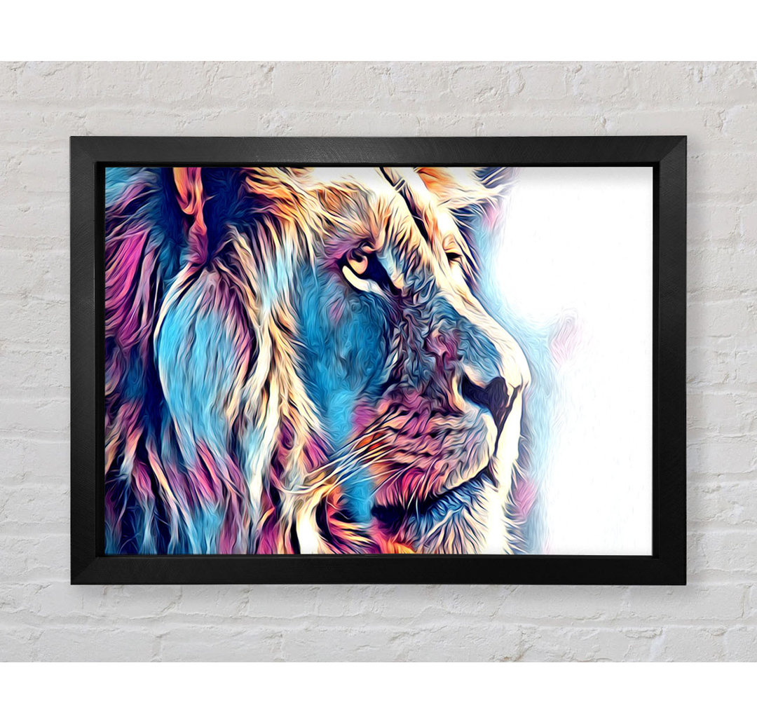 Cooler Blues Lion - Druck