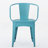 3 PC KD Metal Set, Two Recliners, One Table, Powder Coated Iron, Waterproof