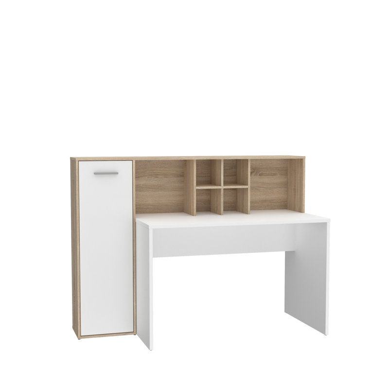 Simental Writing Desk, Artisan Oak