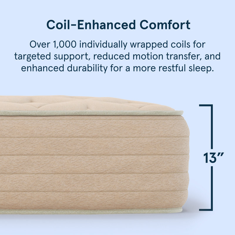 Bear Natural Latex Mattress, Twin