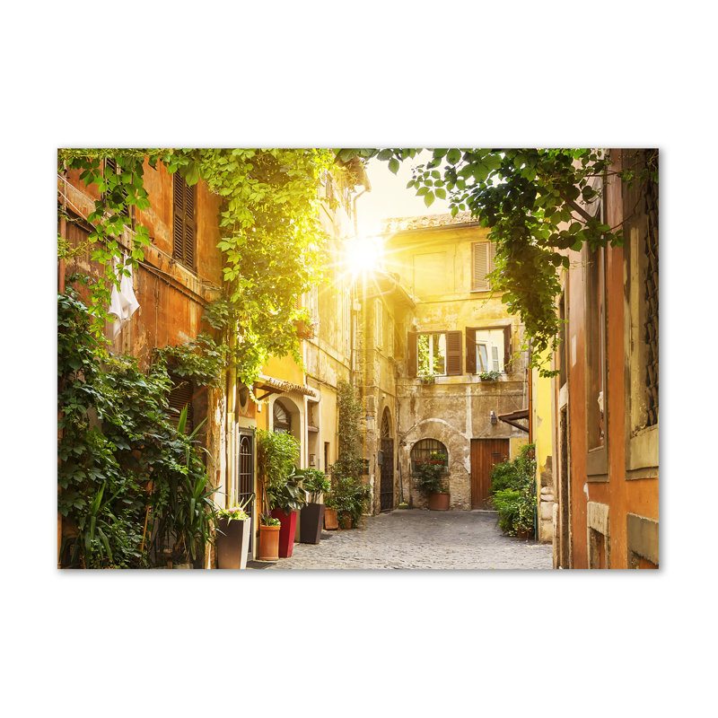 Italian Streets - Wrapped Canvas Print
