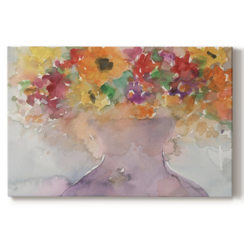 Garden Flair I -Galery Enveloppé Cavas, 24 x 36