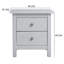 High Springs 35 cm W Solid Wood Bedside Table
