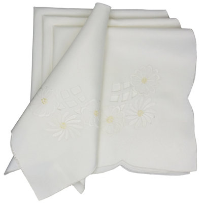 Weidler Polyester Embroidered Square Napkin