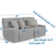 Neal Power Reclining Console Loveseat with Zero Gravity