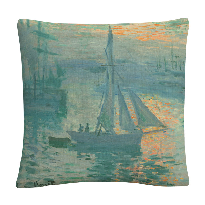 Coussin Claude Monet