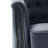 Nixmary Legend 31"W Farmhouse Upholstered Tufted Barrel Swivel Arm Chair with Fully Assembled-1820751087