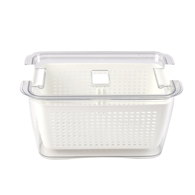 4.5L Nested Fridge Storage Container with Removable Colander