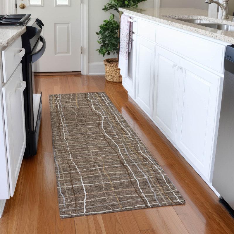 Machine Washable Indoor/Outdoor Chayden ACN998 Rug, Runner 2'3" x 7'6"