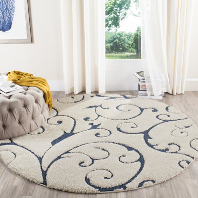 Benedetti Damask Hand Woven Area Rug