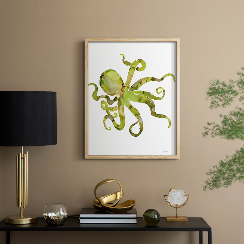 «Octopus», H 21 po x l 17 po, Naturel