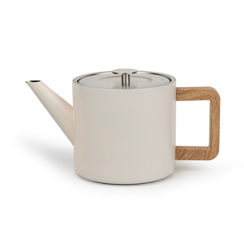 Bredemeijer 1100ml Stainless Steel, White
