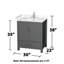 Sheffield 30" No Mirror Bathroom Vanity Set-59388407-59388410-125042101