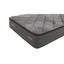 Grand matelas compressé de 12 pouces avec poche et mousse viscoélastique, housse grise super douce de 380 g / m², unité de couches en mousse de luxe, couches, housse