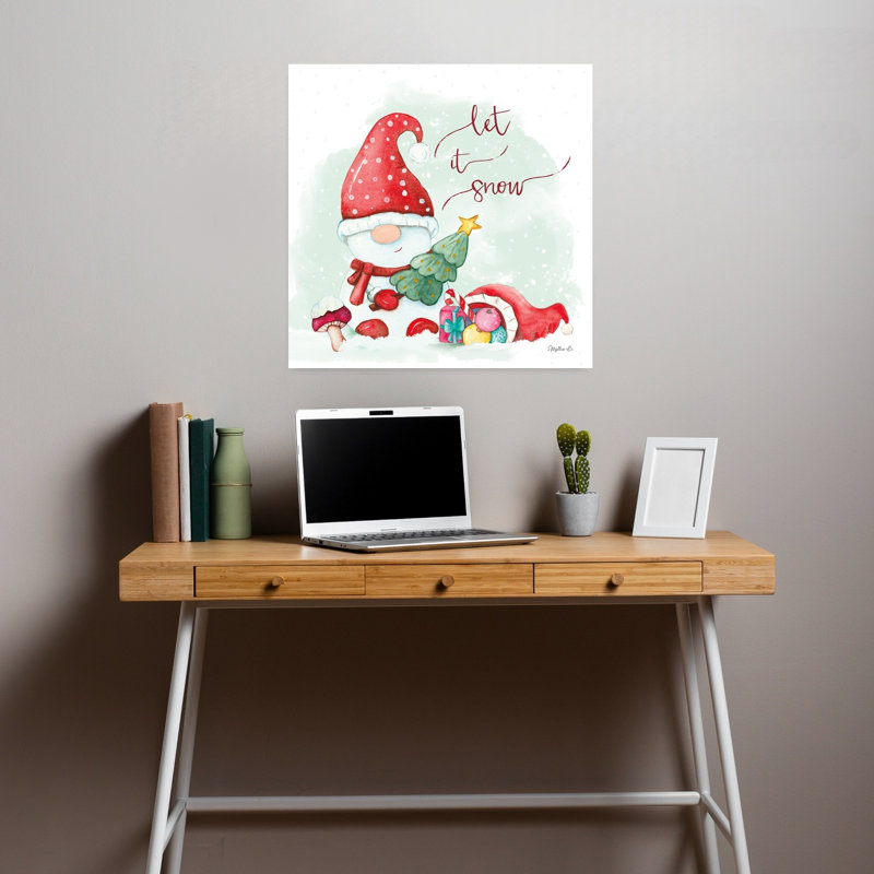 Let It Snow Snowman Gnome, H 18 po x l 18 po