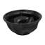 Bol en grès noir Arleta - Accessoire de vaisselle élégant pour la maison - 15 po x 15 po x 7 po