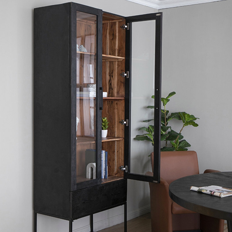 Armoire 31,5 x 18 x 86,5 po, noir (armoire)