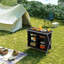 Aramenta Rectangular Outdoor Camping Table - 110 cm W 52 cm D