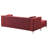 Cannella Upholstered L-Shaped Sectional Reversible-466450479