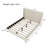 Upholstered Bed With Wingback Headboard-484207152-497581800