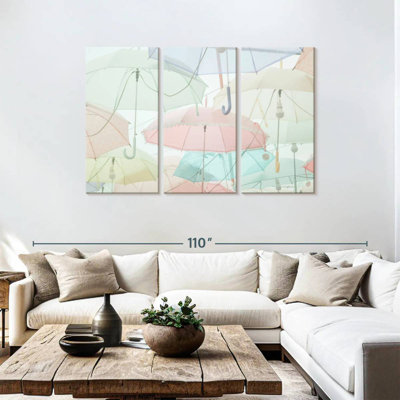 Parasols pastel