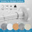 48cm Straight Tension Shower Curtain Rod & Hook Set-1238677978