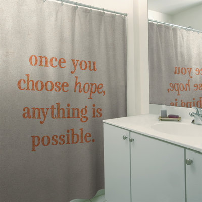 Shower Curtain with Liner Included