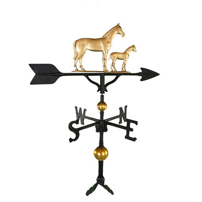Deluxe Mare and Colt Weathervane
