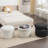 Solid + Manufactured Wood Accent Stool-1063972018
