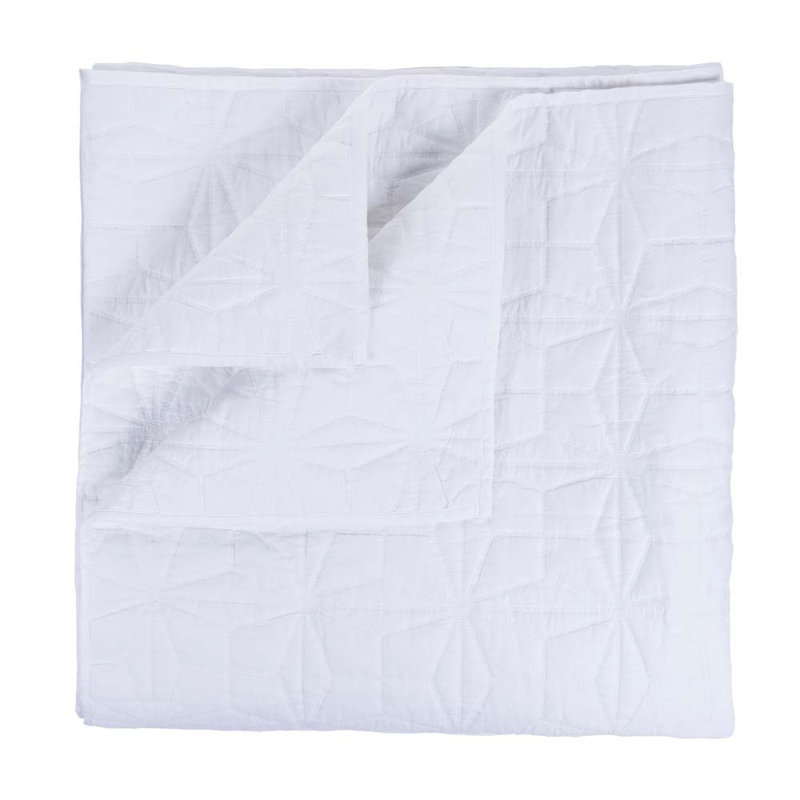 Gerdemie Quilt, White, California King Quilt
