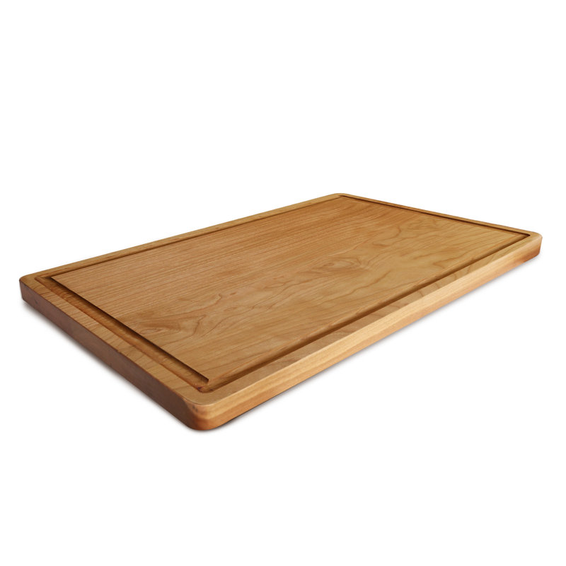 Cherry Rectangular Cutting Board with Juice Groove