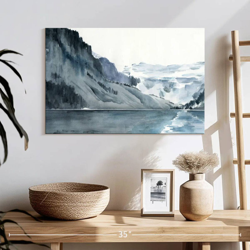 Alvord Winter Fjords I, 16" H x 24" W