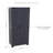 Lockable Storage Cabinet with 3 Adjustable Shelves - Gray - 48 in (1.2 m)-911160000