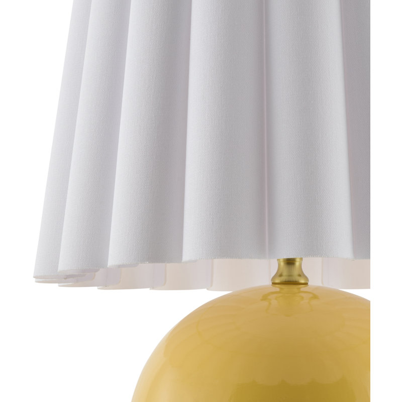 Lampe de table Taniaya, Jaune