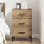 40cm W Manufactured Wood Bedside Table-637679409