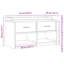 Hallway Bench SANDNES 87X40x50 Cm Solid Wood Pine-969752327