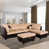 Beige Microfiber