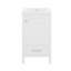 Ensemble de meuble-lavabo avec lavabo 20 po, armoire de rangement moderne avec grand tiroir et patins réglables-306606989
